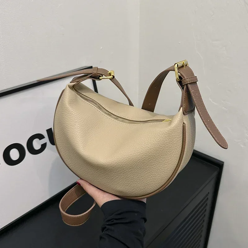 Fashion Solid PU Hobos Shoulde - огляд і ціна Luxury Bags On Sales