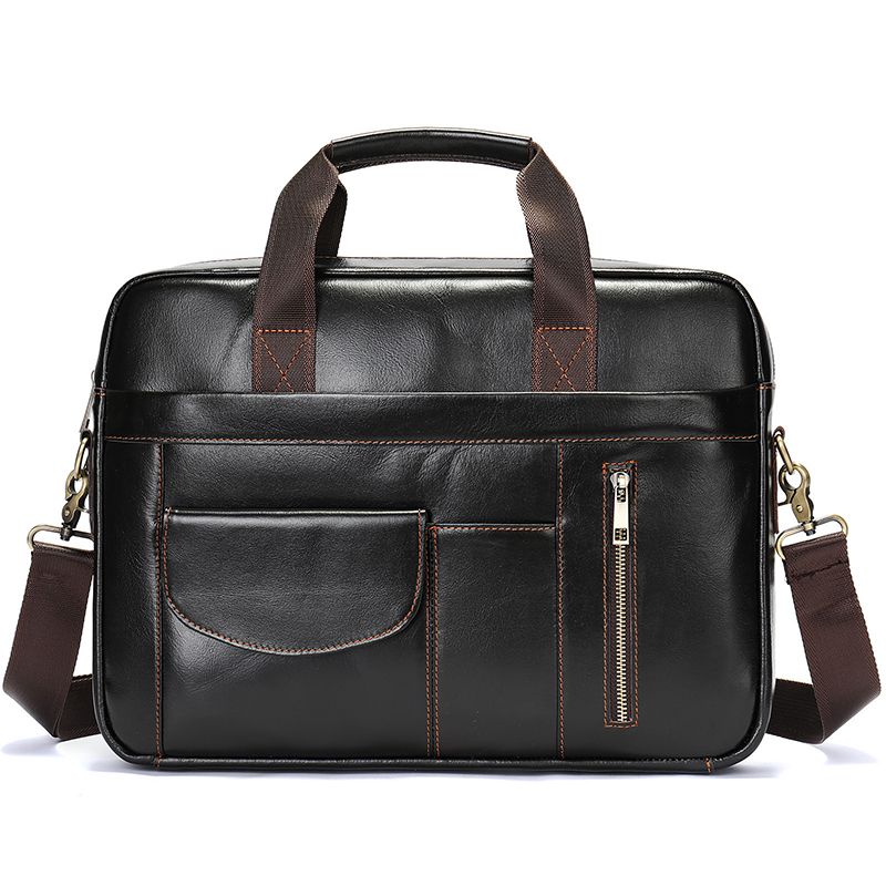 Vintage Genuine Leather Briefc - огляд і ціна Luxury Bags Tote