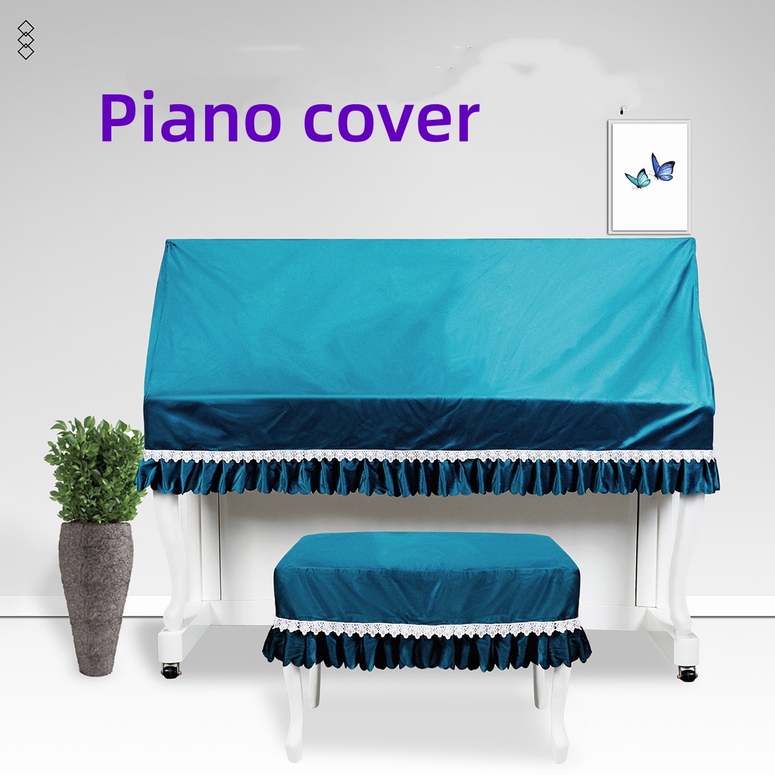 Piano Dust Cover Dutch Velvet  - огляд і ціна Luxury Bags Tote