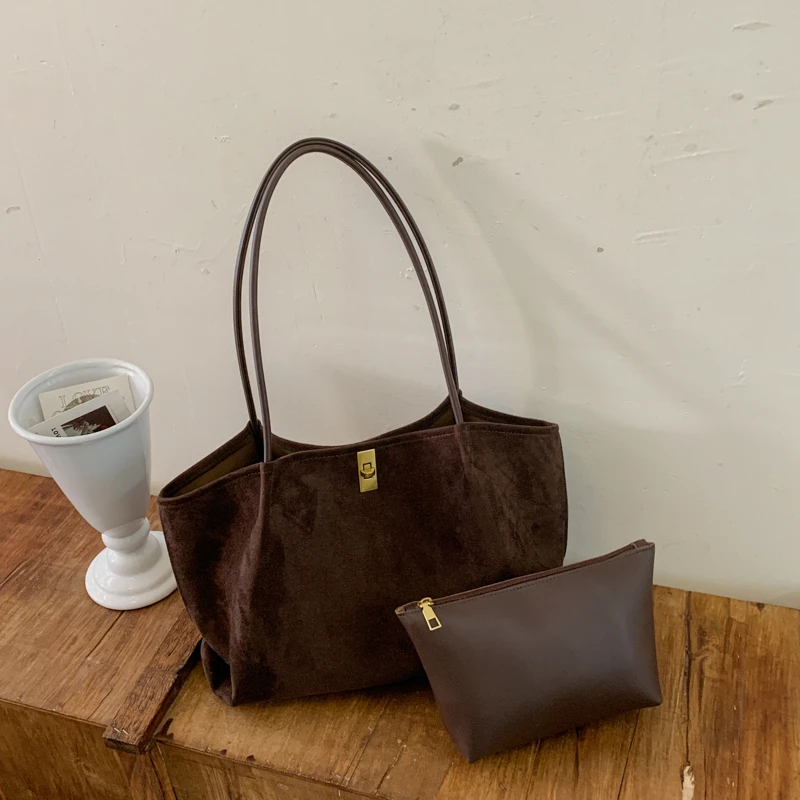 Retro Leopard Print Suede Tote - огляд і ціна Luxury Bags Tote